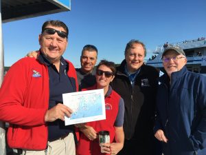 The crew aboard the Friendship V for the 19 Lighthouse Tour!