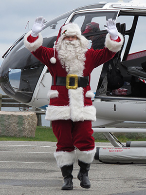 Flying Santa 