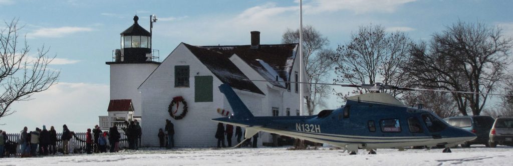 Fort Point and Flying Santa